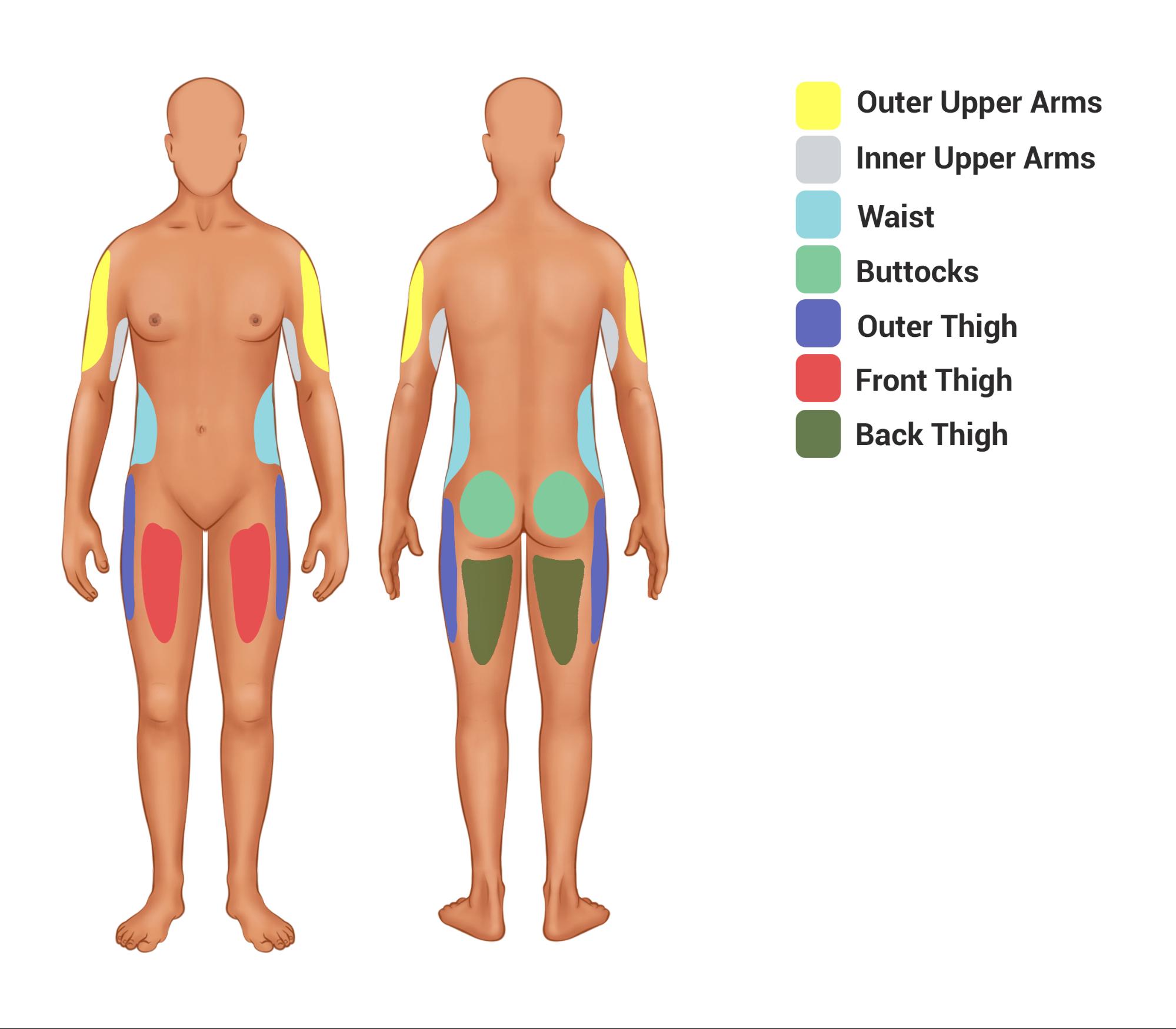 Male Waist, Sides and Flanks